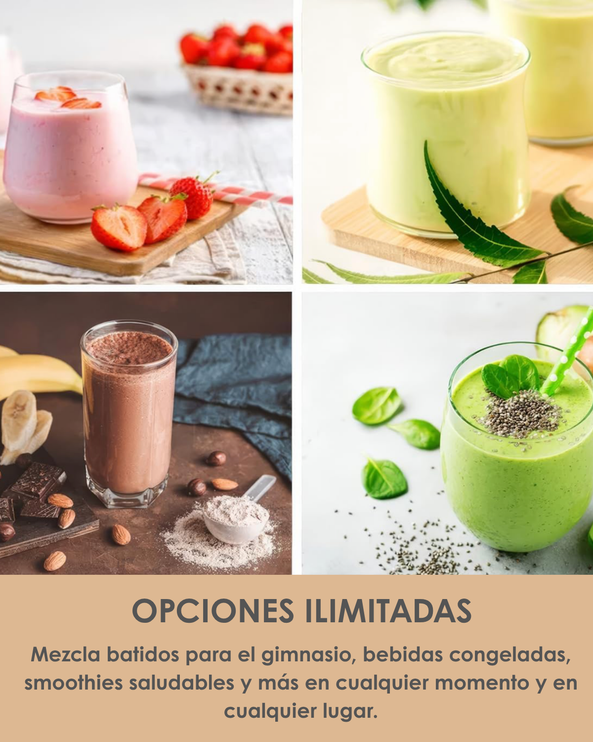 MiniMix® | Batidora Portátil | Inalámbrica Recargable USB