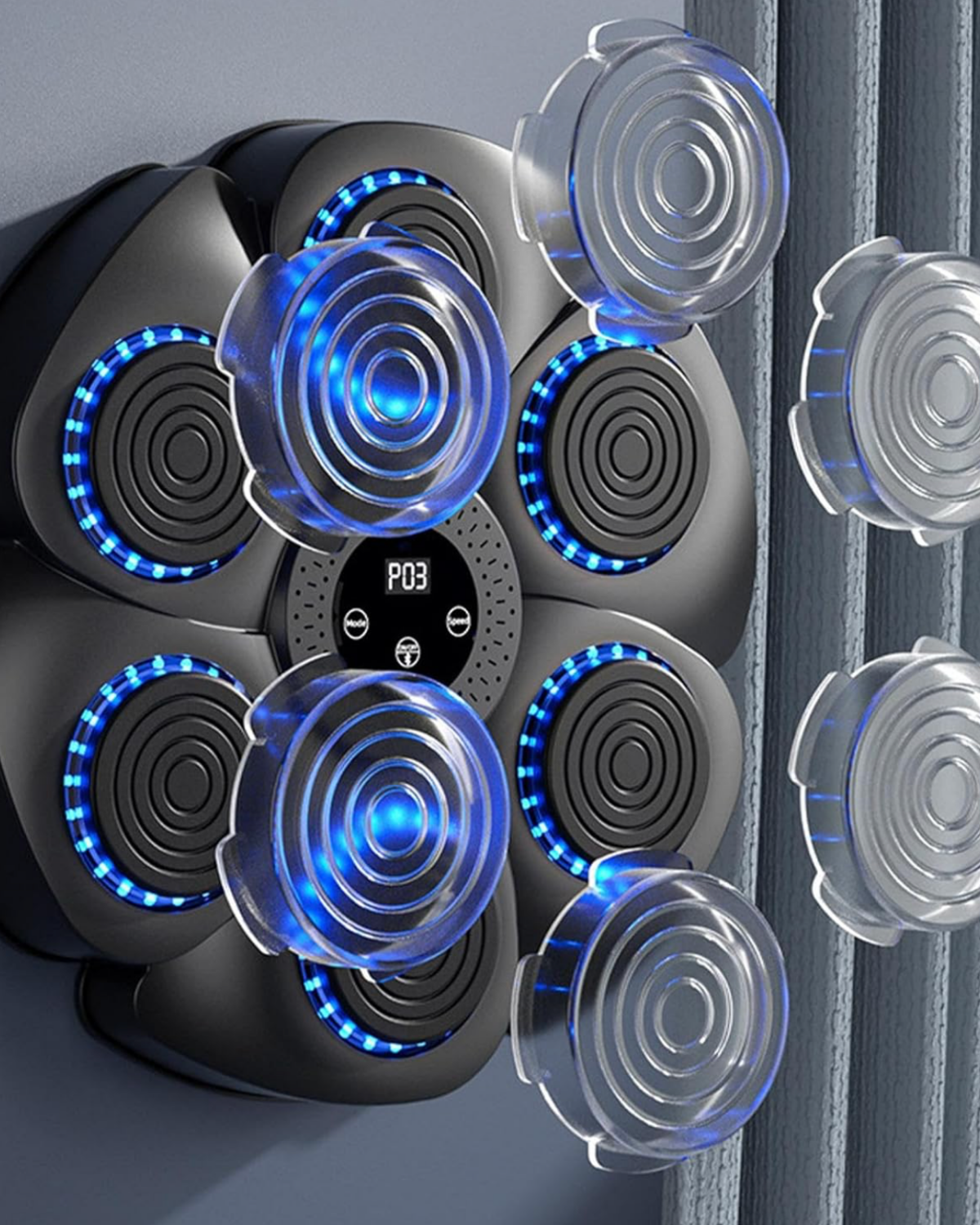 Equipo SoniBox® Bluetooth| Iluminación Rítmica y Conteo Inteligente| 9 Modos de Velocidad