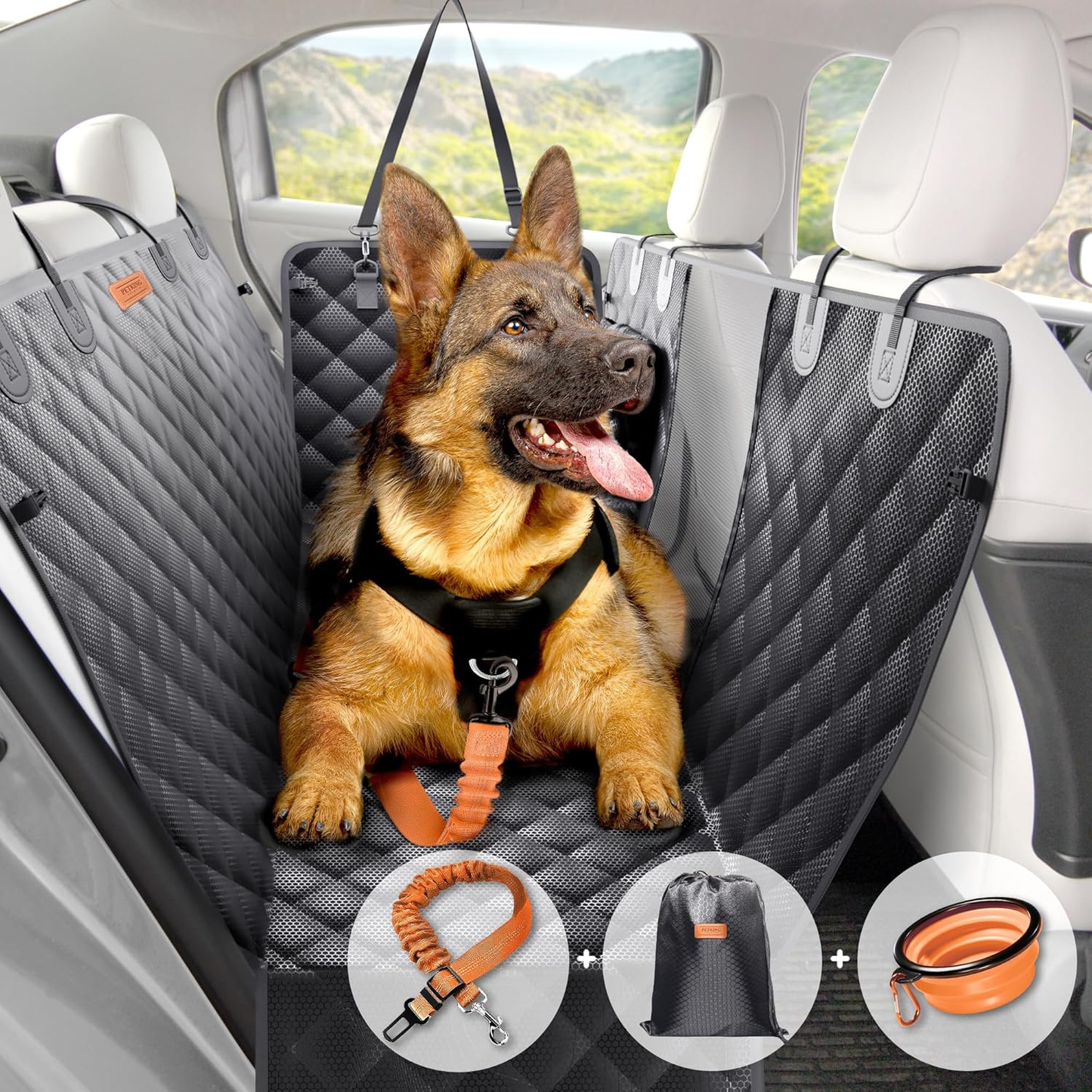 MoviDog® | Funda Coche para Perros | Impermeable y Antideslizante
