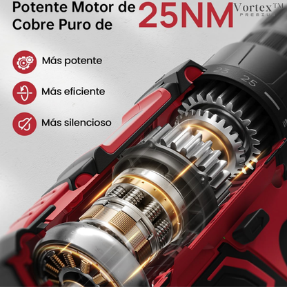 Taladro Atornillador VERTEX™ | Maletín Para Mejoras en el Hogar