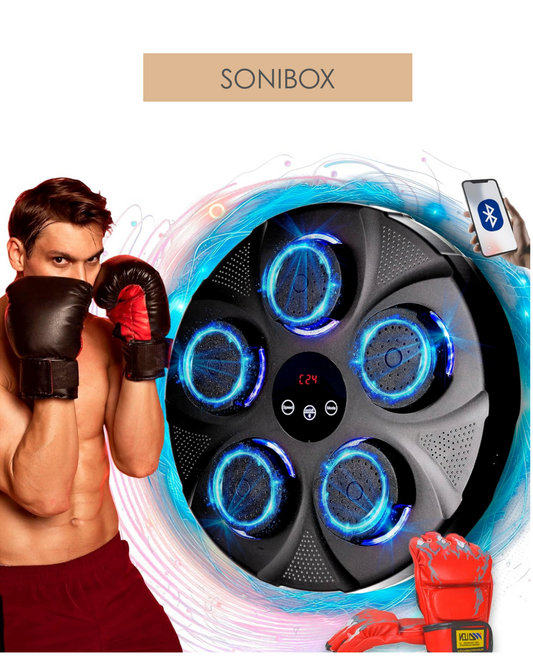 Equipo SoniBox®  Bluetooth| Iluminación Rítmica y Conteo Inteligente| 9 Modos de Velocidad